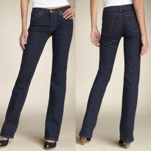 J Brand 805 Ink Dark Wash Straight Leg Jeans Sz 25
